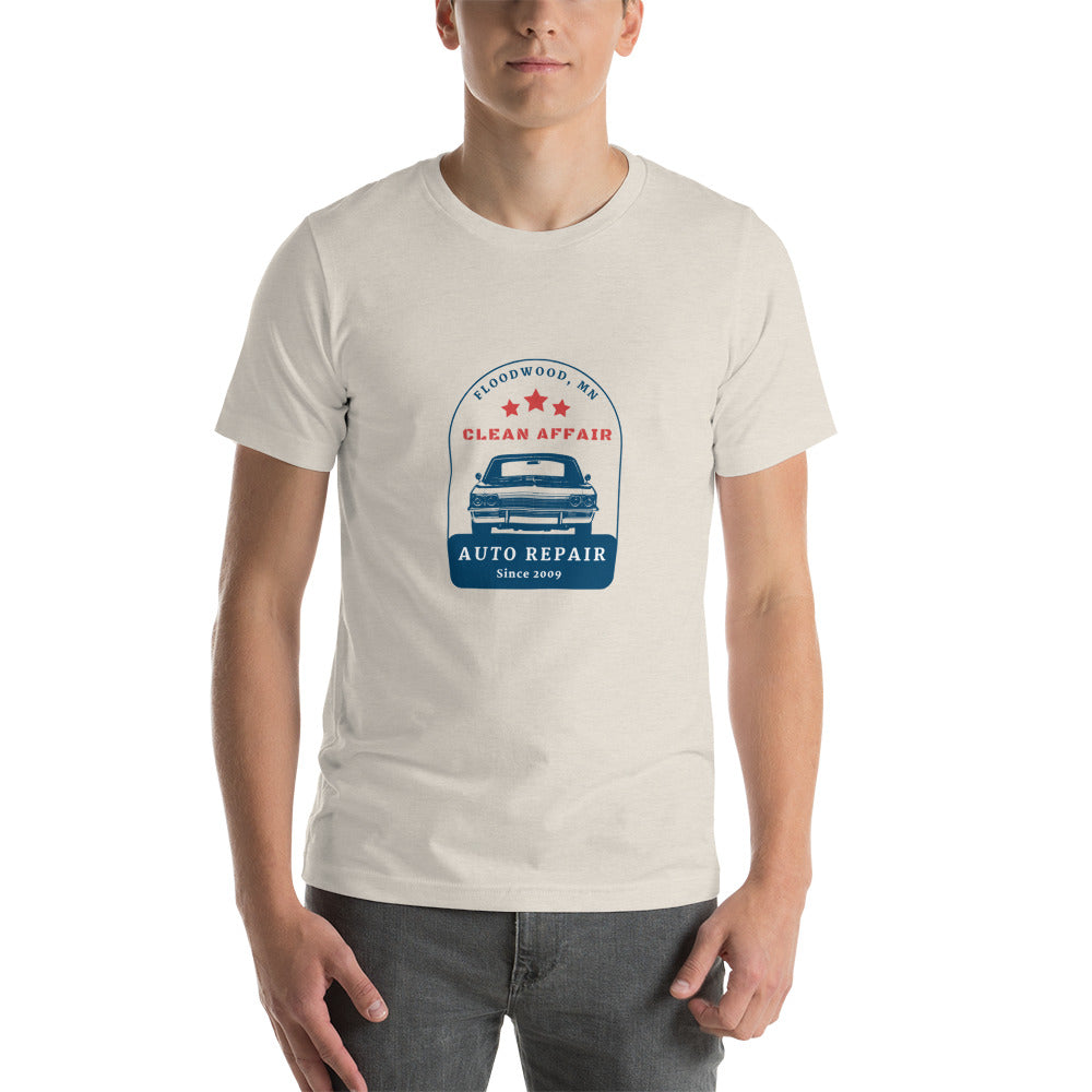 Clean Affair Short-Sleeve Unisex T-Shirt