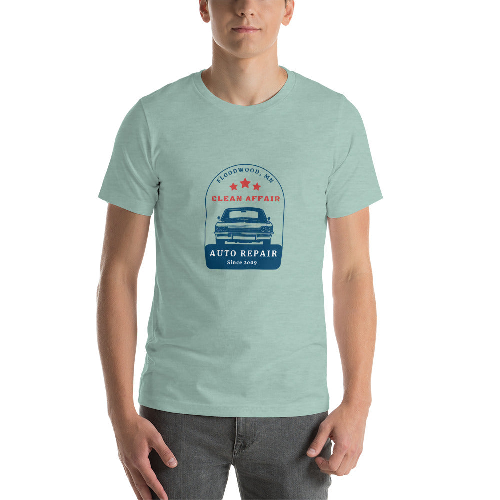 Clean Affair Short-Sleeve Unisex T-Shirt