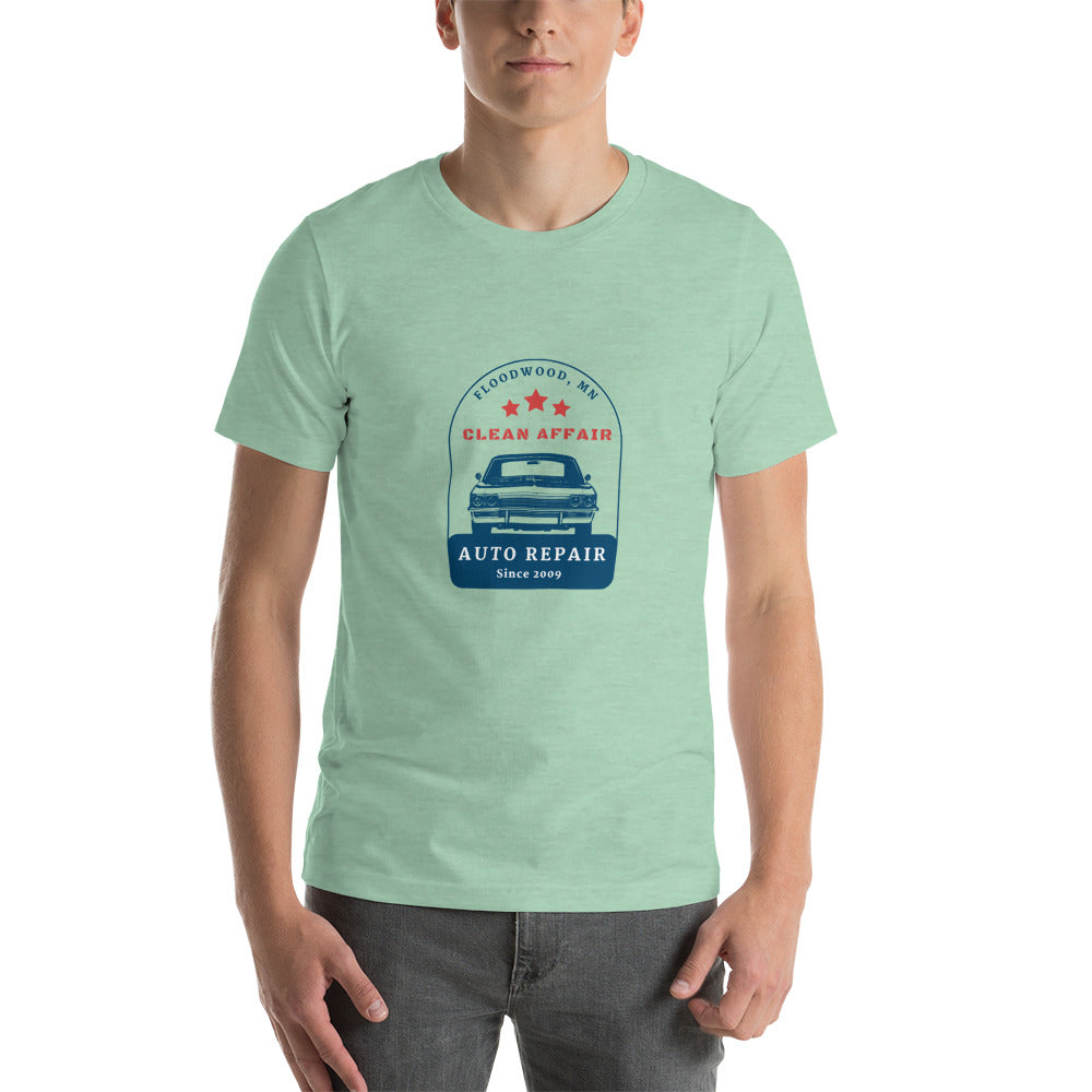 Clean Affair Short-Sleeve Unisex T-Shirt