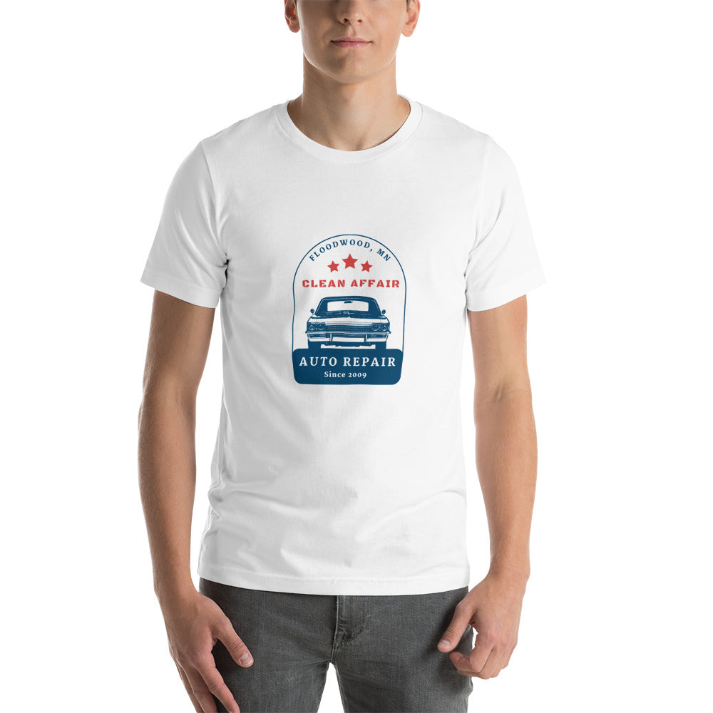 Clean Affair Short-Sleeve Unisex T-Shirt