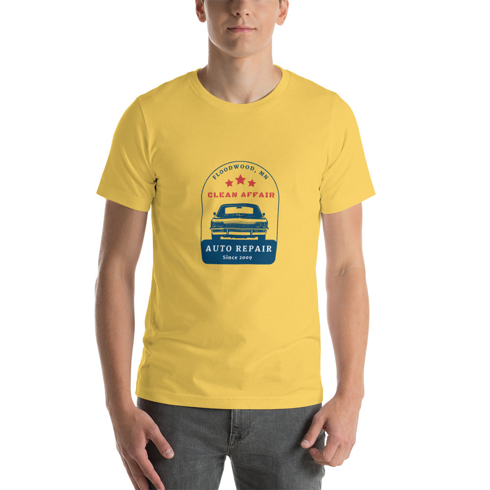 Clean Affair Short-Sleeve Unisex T-Shirt